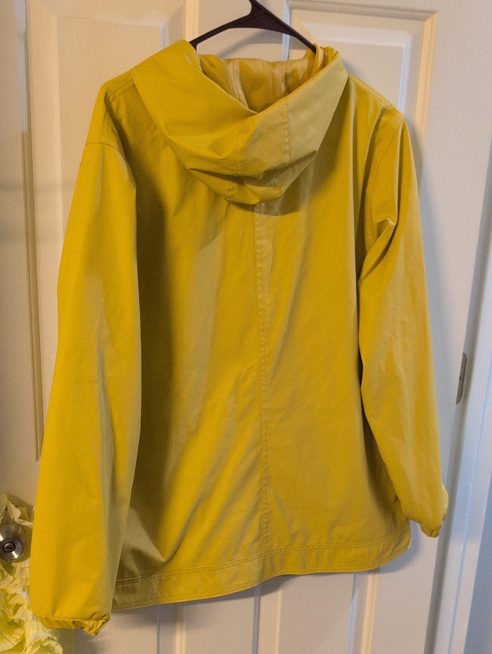 Weatherproof Yellow Hooded Zip Jacket - Picture 7 of 11